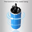 Car 140L/H High Flow In-Line Injection Fuel Pump External Electric Fuel Pump Flow 0580464038 for Mercedes-Benz / Renault / Peugeot / Opel / BMW / Citroen (Black)