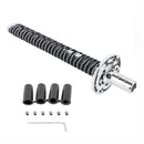Universal Samurai Shape Manual or Automatic Gear Shift Knob, Length: 31.5cm (Silver)