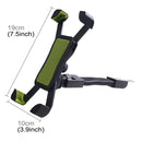 Universal 360 Degrees Free Rotation ABS Motorcycle Phone Bracket Mountain Bike Navigation Bracket GPS/Mobile Holder for 3.5-6.5 inch Mobile Phone(Blue)