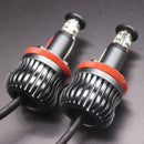 2 PCS DC 12-24V 20W 1600LM 4-LED Car Angel Eyes Halo Ring Marker Light Bulb, (White Light), For X5 E70 all models 2007-UP, X6 E71 All models 2008-up, E60, E61, E90