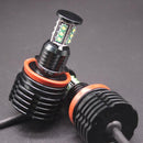 2 PCS DC 12-24V 60W 2000LM 12-LED Car Angel Eyes Halo Ring Marker Light Bulb, (White Light), For X5 E70 all models 2007-UP, X6 E71 All models 2008-up, E60, E61, E90