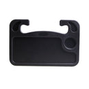 Multi-function Car Steering Wheel Computer Card Table Box Car Tray Desktop Computer Desk Car Laptop Table Dining Table Shelf Desk Auto Accessories(Black)