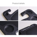 Multi-function Car Steering Wheel Computer Card Table Box Car Tray Desktop Computer Desk Car Laptop Table Dining Table Shelf Desk Auto Accessories(Black)