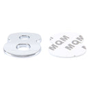 Car Vehicle Badge Emblem 3D Number Eight Self-adhesive Sticker Decal, Size: 3.6*4.5*0.5cm