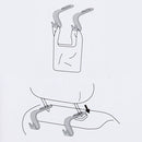 2 PCS Car Seat Back Trunk Bag Hanger Holder Auto Headrest Luggage Hook