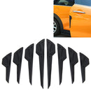 8 PCS Car Vehicle Door Side Guard Anti Crash Strip Exterior Avoid Bumps Collsion Impact Protector Sticker