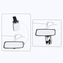 3R-2129 Car Truck Interior Rear View Blind Spot Adjustable Wide Angle Mirror, Size: 10.5*4.5*6.5cm