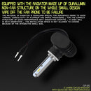2 PCS 880 IP65 Waterproof White Light 6 CSP LED Car Headlight Bulb, 9-36V / 18W, 6000K / 2000LM