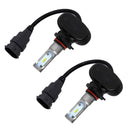 2 PCS 9005 IP65 Waterproof White Light 6 CSP LED Car Headlight Bulb, 9-36V / 18W, 6000K / 2000LM