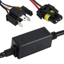 2 PCS DC 12V Universal H4 Bulb Harness Wiring Relay Harness Relay Wiring HID Relay Wiring Harness HID H4 Xenon Light System Relay Harness for Hi/Lo HID