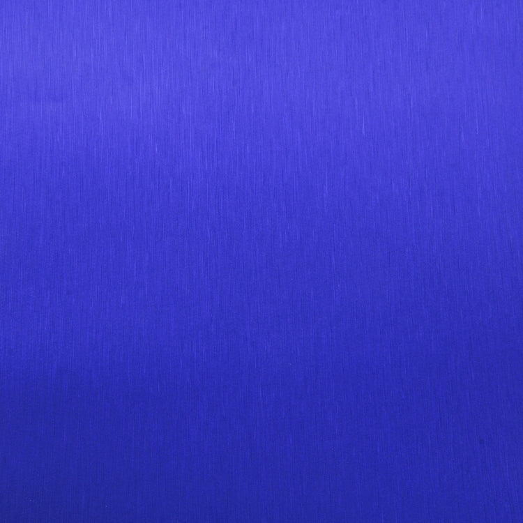 1.52 * 0.5m Waterproof PVC Wire Drawing Brushed Chrome Vinyl Wrap Car Sticker Automobile Ice Film Stickers Car Styling Matte Brushed Car Wrap Vinyl Film (Dark Blue)