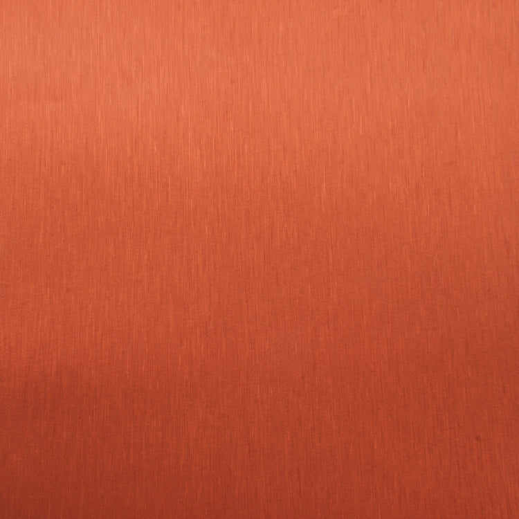 1.52 * 0.5m Waterproof PVC Wire Drawing Brushed Chrome Vinyl Wrap Car Sticker Automobile Ice Film Stickers Car Styling Matte Brushed Car Wrap Vinyl Film (Orange)