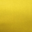 1.52 * 0.5m Waterproof PVC Wire Drawing Brushed Chrome Vinyl Wrap Car Sticker Automobile Ice Film Stickers Car Styling Matte Brushed Car Wrap Vinyl Film (Gold)