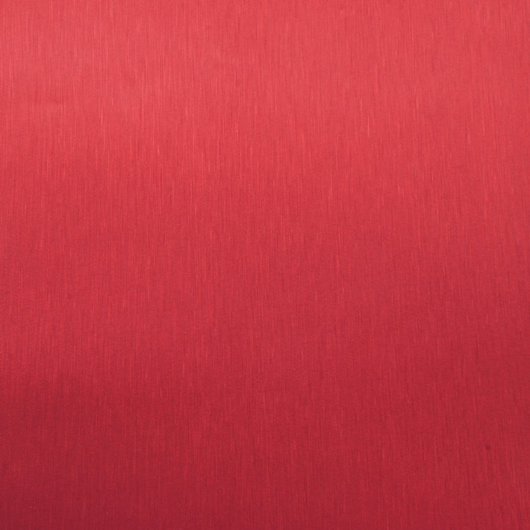 1.52 * 0.5m Waterproof PVC Wire Drawing Brushed Chrome Vinyl Wrap Car Sticker Automobile Ice Film Stickers Car Styling Matte Brushed Car Wrap Vinyl Film (Red)