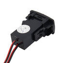 YCL-304 Two Slots Charging Special Design USB Port DC 12V U Disk Data Input Dual USB Charge Outlet Charging Smartphones for Honda