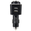 Intelligent Charger Car Charger Dual USB Fast Charging with Electronic Razor Function