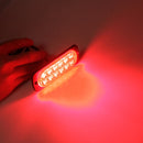 DC 12V-24V 2W 12LEDs SMD-2835 Lamps 17 Flash Patterns 3 Lines Car Flash Lamp Waterproof Car Truck Emergency Strobe Flash Warning Light, Cable Length: 90cm