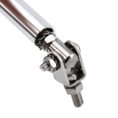 2 PCS Car Modification Large Surrounded By The Rod Telescopic Lever Front and Rear Bars Fixed Front Lip Back Shovel Adjustable Small Rod, Length: 15cm(Silver)