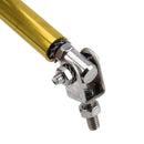 2 PCS Car Modification Large Surrounded By The Rod Telescopic Lever Front and Rear Bars Fixed Front Lip Back Shovel Adjustable Small Rod, Length: 20cm(Gold)