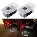 2 PCS LED Car Door Welcome Logo Car Brand 3D Shadow Light for Mercedes-Benz S (W221) 2006--2013