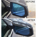 1 Pair Green White Red Style Universal Car Rearview Mirror Rain Blades Car Back Mirror Eyebrow Rain Cover