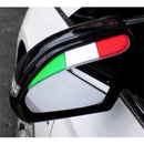 1 Pair Green White Red Style Universal Car Rearview Mirror Rain Blades Car Back Mirror Eyebrow Rain Cover