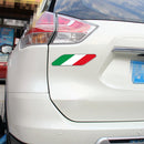 2 PCS Italian Flag Pattern Car-Styling Sticker Random Decorative Sticker