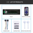 508BT 12V Universal Car Radio Receiver MP3 Player, Support FM & Bluetooth with Remote Control