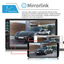 X6 7 inch Universal Car Radio Receiver MP5 Player, Support FM & Bluetooth & Phone Link with Remote Control