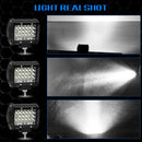 4 inch 18W 1800LM 4 Row LED Strip Light Working Refit Off-road Vehicle Lamp Roof Strip Light