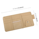 Universal Car Sun Visor Board Paper Tissue Box CD Storage Case Holder Card Bag Organizer (Yellow)