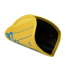 Car Safety Cover Strap Adjuster Pad Harness Seat Belt Adjuster(Yellow)
