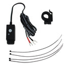 Waterproof Motorcycle USB Phone Charger Adapter with Power Switch 5V Dual Ports Smart Charging Power Socket, for Phone, Tablets, GPS