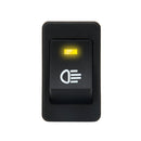 30 Amp 12 Volt Four Plugs LED ON OFF Car Fog Light Switch (Yellow Light)