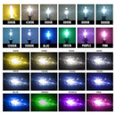 55W H8/H9/H11 4300K HID Xenon Bulbs Light Conversion Kit with High Intensity Discharge Alloy Ballast, Warm White