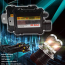 55W H4/HB2/9003 6000K HID Xenon Light Conversion Kit with High Intensity Discharge Alloy Ballast, White