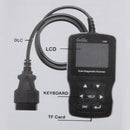 C500 Code Scanner 320*240 Pixel Display Car Scanner Fault Code Reader Scanner Update Online Automotive Diagnostic Tool, Support SD card