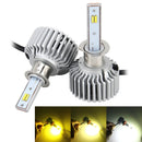 2 PCS H1 26W 2250LM Car Headlight LED Auto Light Built-in COB LED Chip and CANBUS Function (White Light, Yellow Light, Warm White Light), DC 9-16V