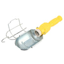 AC110V-220V 60W Wireless Handle Portable Hand Lamp Auto Repair Work Light Lamp Auto Maintenance Lamp Mobile Emergency Realization Lamp Shell Without Cable and Lamp, Only Suit for E27 Lamp