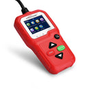 KONNWEI KW680 Mini OBDII Car Auto Diagnostic Scan Tools Auto Scan Adapter Scan Tool (Can Detect Battery and Voltage, Only Detect 12V Gasoline Car)(Red)