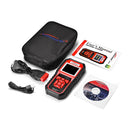 KONNWEI KW850 OBDII / CAN Car Auto Diagnostic Scan Tools Auto Scan Adapter Scan Tool Supports 8 Languages and 6 Protocols (Can Also Detect Battery and Voltage, Only Detect 12V Gasoline Car)