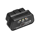 KONNWEI KW901 OBD Car Auto Wireless WiFi Diagnostic Scan Tools Auto Scan Adapter Scan Tool Supports Variety Languages and 5 Protocols (Can Also Detect Battery and Voltage, Only Detect 12V Gasoline Car)(Black)