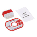 KONNWEI KW903 for iPhone Dedicated OBD Car Auto Wireless Bluetooth 4.0 Diagnostic Scan Tools Auto Scan Adapter Scan Tool Supports 5 Protocols (Can Only Detect 12V Gasoline Car)