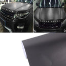 5m * 0.5m Ice Blue Metallic Matte Icy Ice Car Decal Wrap Auto Wrapping Vehicle Sticker Motorcycle Sheet Tint Vinyl Air Bubble Free(Black)