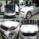 5m * 0.5m Ice Blue Metallic Matte Icy Ice Car Decal Wrap Auto Wrapping Vehicle Sticker Motorcycle Sheet Tint Vinyl Air Bubble Free(Silver)