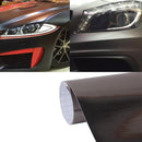 1.52m Ã— 0.5m Electroplating Car Auto Body Decals Sticker Self-Adhesive Side Truck Vinyl Graphics(Black)