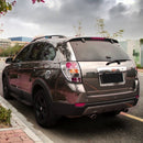 1.52m Ã— 0.5m Electroplating Car Auto Body Decals Sticker Self-Adhesive Side Truck Vinyl Graphics(Black)