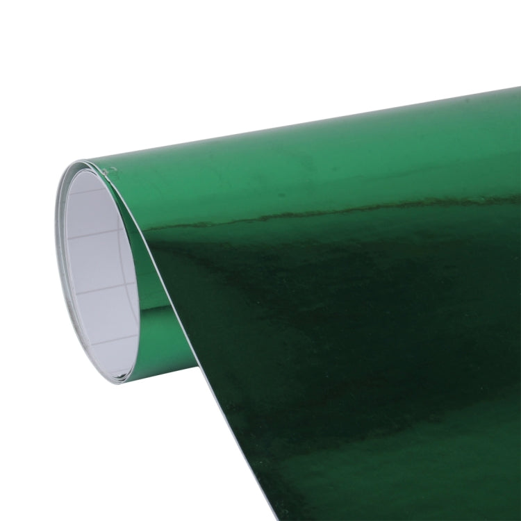 1.52m Ã— 0.5m Electroplating Car Auto Body Decals Sticker Self-Adhesive Side Truck Vinyl Graphics(Green)