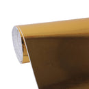 1.52m Ã— 0.5m Electroplating Car Auto Body Decals Sticker Self-Adhesive Side Truck Vinyl Graphics(Gold)