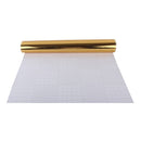 1.52m Ã— 0.5m Electroplating Car Auto Body Decals Sticker Self-Adhesive Side Truck Vinyl Graphics(Gold)